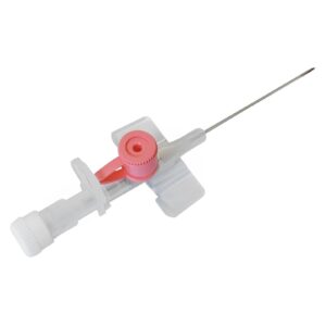 I.V. Cannula 20G,with injection port and wing