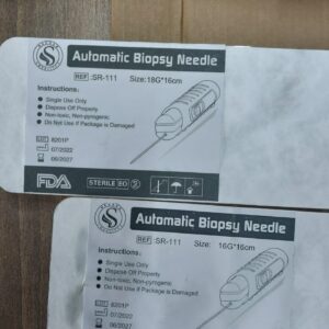 Automatic biopsy needle
