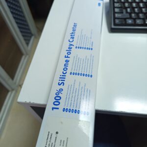Foley Catheter 100% Silicon 2Way FR 18,16,14,10,8,6